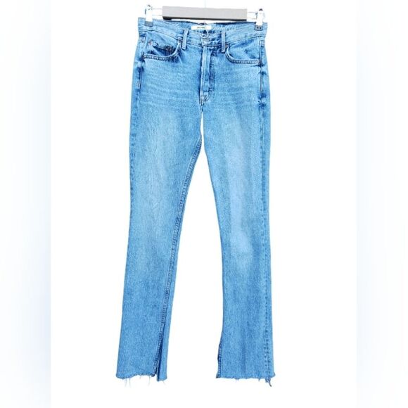 GRLFRND‎ Addison High Rise Split Boot Jeans Size 27 - Picture 1 of 16